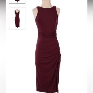 NWT Gorgeous Banana Republic Jersey Midi Dress With Side Ruching Sz XL